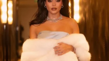 إطلالة البيبي بلو.. أسماء جلال تخطف الأنظار بتوهج سينمائي وتتصدر التريند في 2026